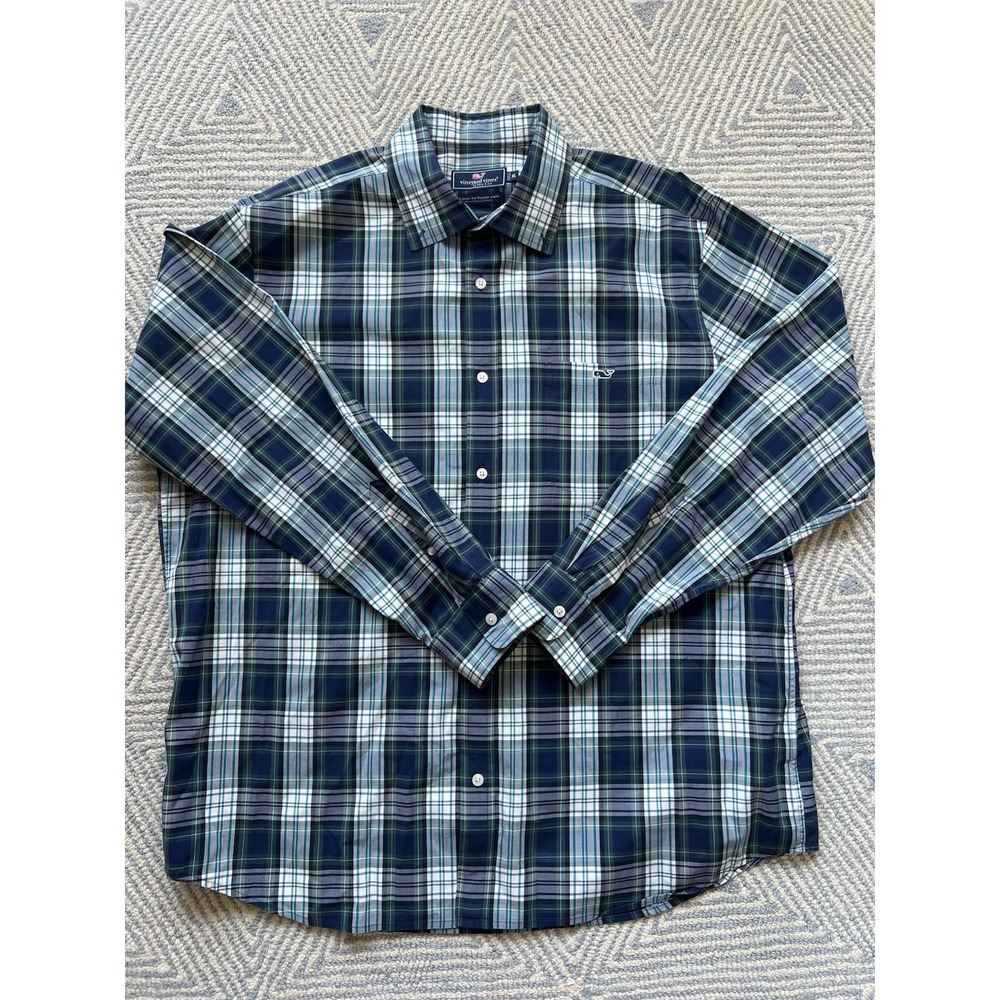 Vineyard Vines Classic Fit‎ Tucker Shirt - Multicolor Plaid - XL